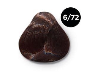 OLLIN performance 6/72 темно-русый коричнево-фиолетовый 60мл перманентная крем-краска для волос